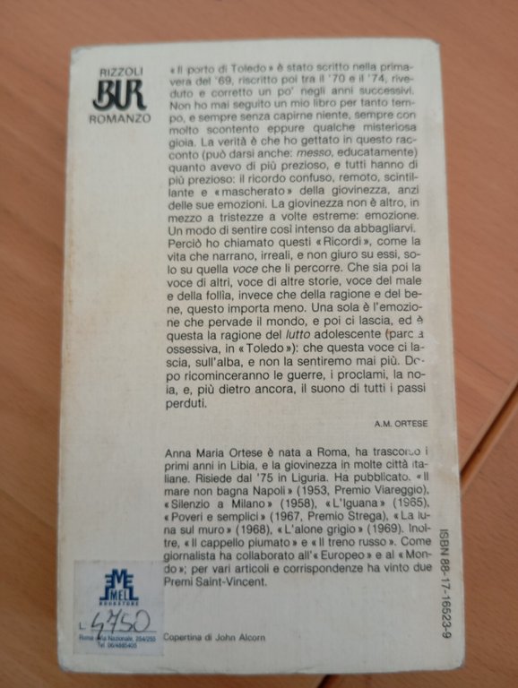 Il porto di Toledo. Ricordi della vita irreale, Anna Maria …