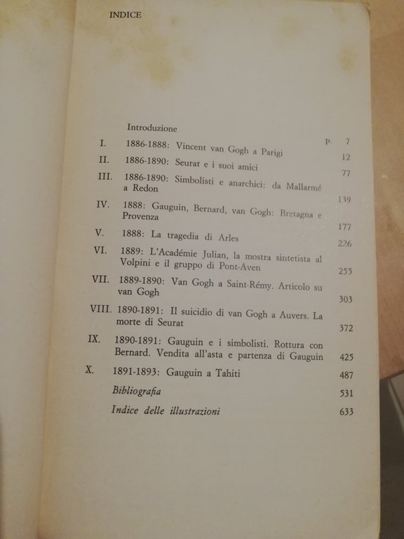 Il post-impressionismo J. Rewald, 1967, Sansoni