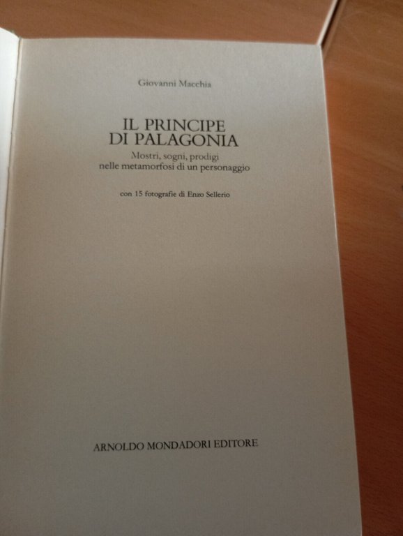 Il principe di Palagonia, Giovani Macchia, Mondadori, 1978