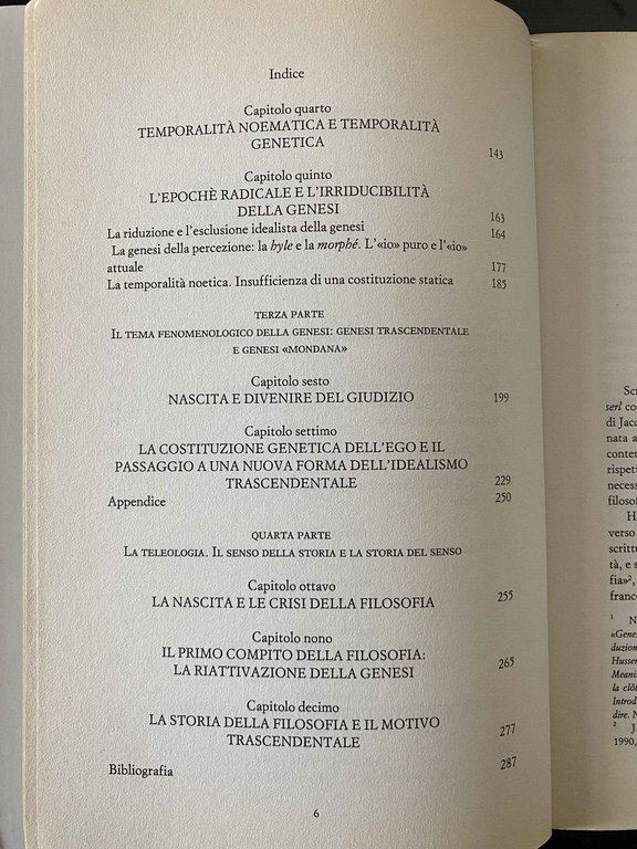 Il problema della genesi nella filosofia di Husserl, Jacques Derrida, …