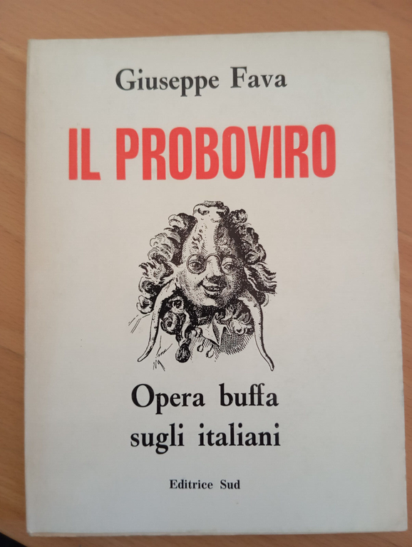 Il proboviro, Giuseppe Fava, Editrice sud, 1972
