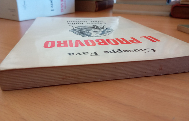 Il proboviro, Giuseppe Fava, Editrice sud, 1972