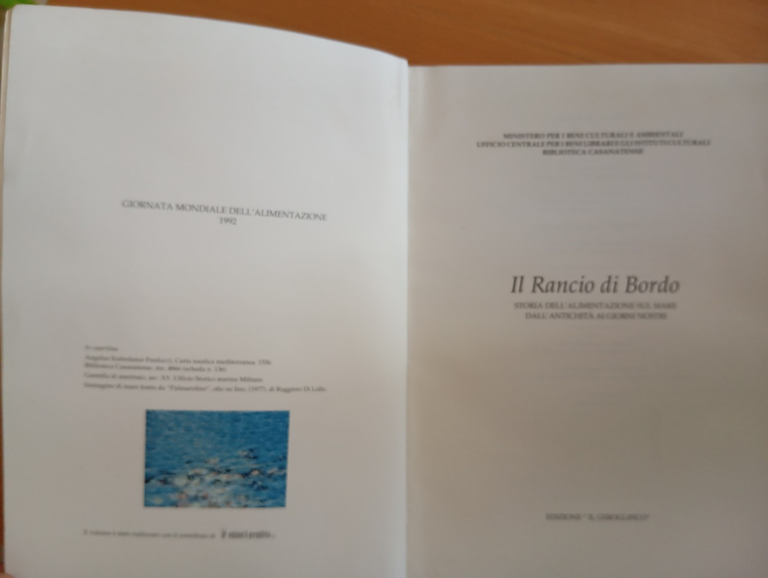 Il rancio di bordo, Storia dell'alimentazione sul mare, Il Geroglifico, … | Immagine Gallery 5