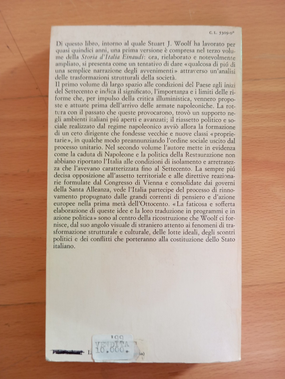 Il risorgimento italiano, volume 1, Stuart J. Woolf, Einaudi, 1981 | Immagine Gallery 2