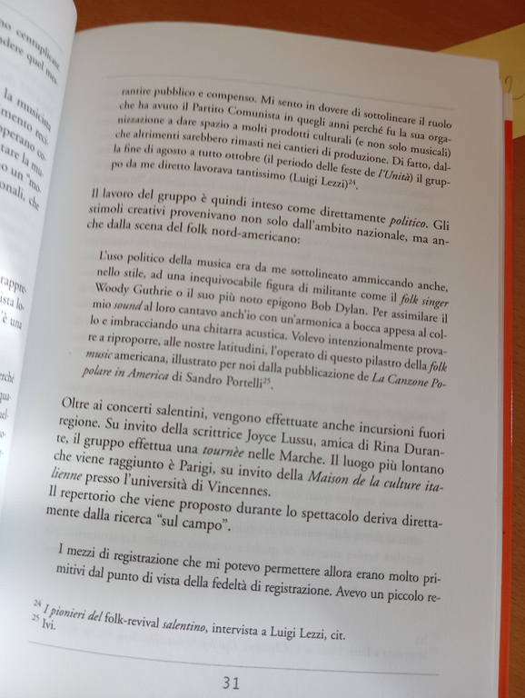 Il ritorno della taranta. Storia rinascita musica salentina, V. Santoro …