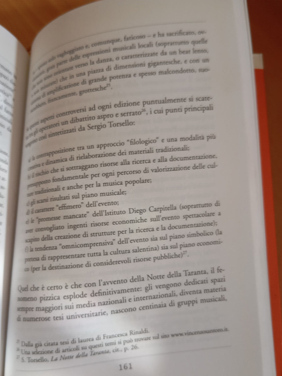 Il ritorno della taranta. Storia rinascita musica salentina, V. Santoro …