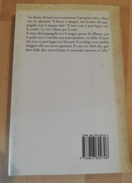 Il rosso del pappagallo, Daniel Chavarría, 2000, Marco Tropea