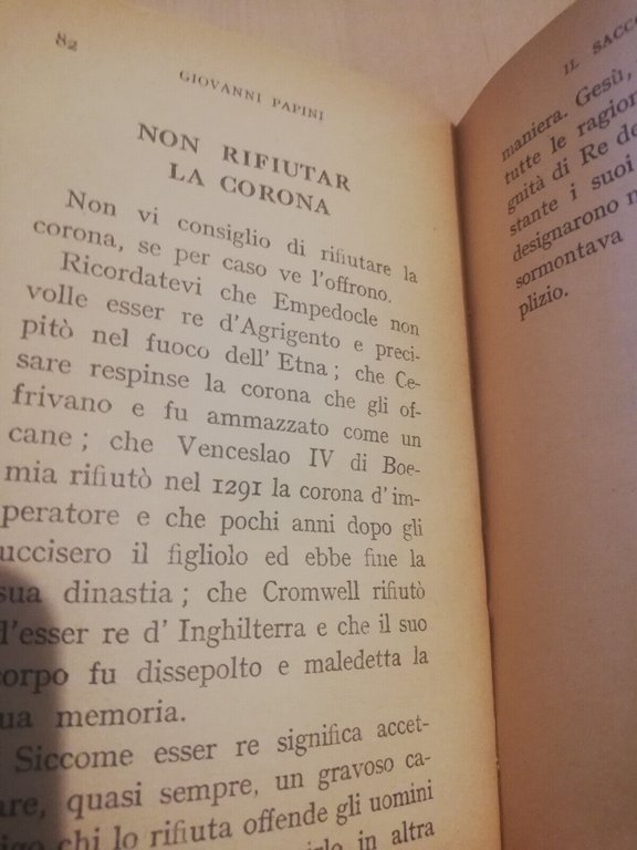 Il sacco dell'orco, Giovanni Papini, Vallecchi, 1933