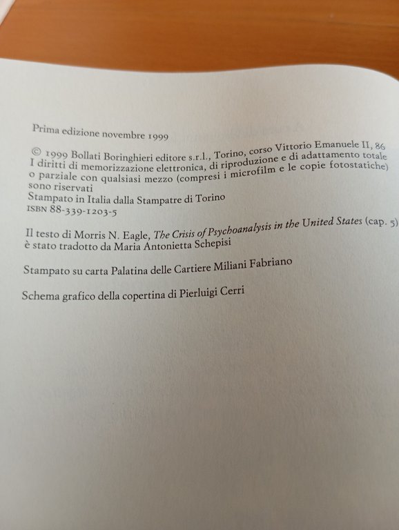 Il secolo della psicoanalisi, Giovanni Jervis (a cura), Bollati Boringhieri …