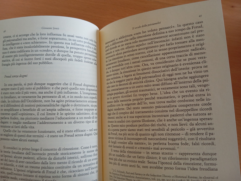 Il secolo della psicoanalisi, Giovanni Jervis (a cura), Bollati Boringhieri …
