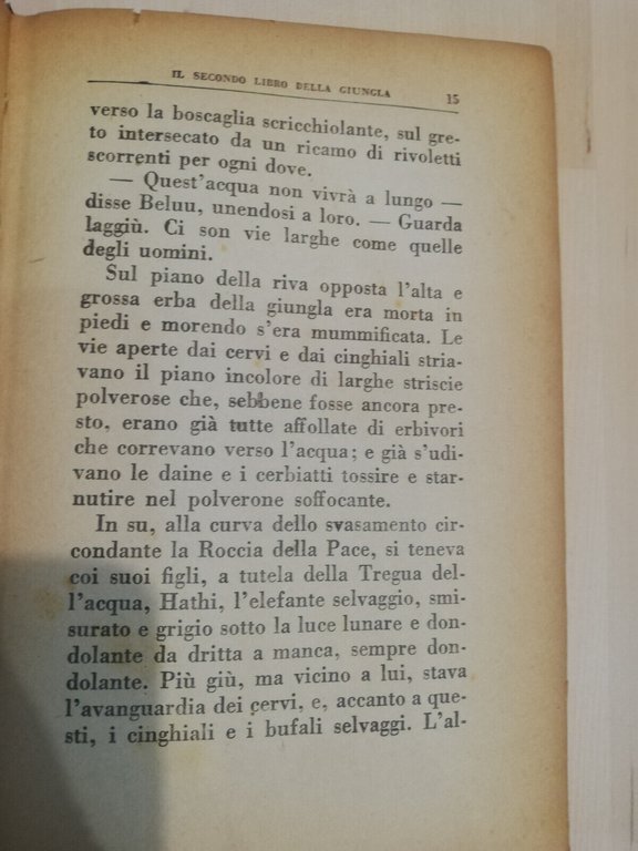 Il secondo libro della giungla, Rudyard Kipling, Bietti, 1938