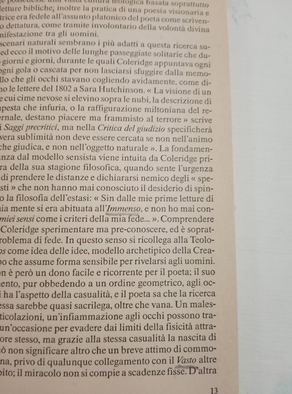 Il senso del sublime. Lettere 1794 - 1814 , Samuel …