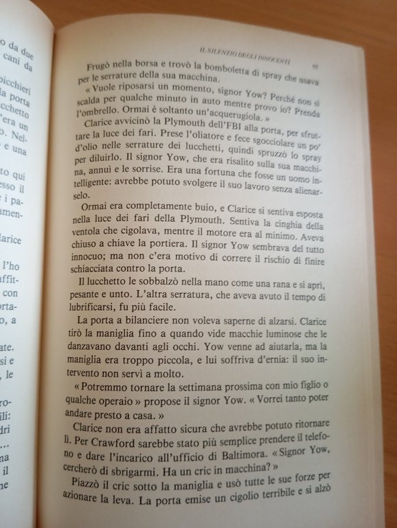 Il silenzio degli innocenti, Thomas Harris, Mondadori, 1989, prima edizione | Immagine Gallery 9