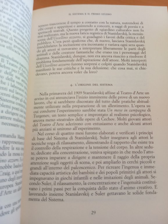 Il sistema di Stanislavskij, Mel Gordon, Marsilio, 1992