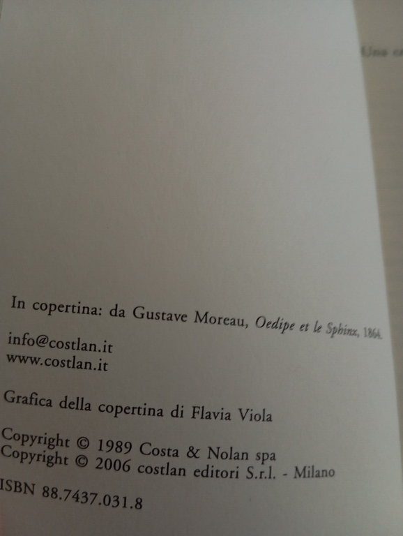 Il sogno dell'interpretazione, Cesare Viviani, Costlan, 2006