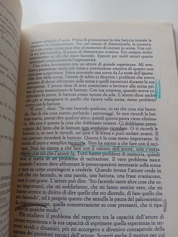 Il sogno di una passione, Lee Strasberg, Ubulibri, 1990