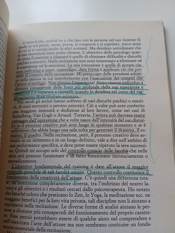 Il sogno di una passione, Lee Strasberg, Ubulibri, 1990