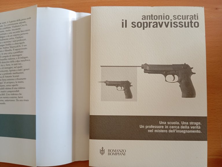 Il sopravvissuto, Antonio Scurati, Bompiani, 2005 | Immagine Gallery 5