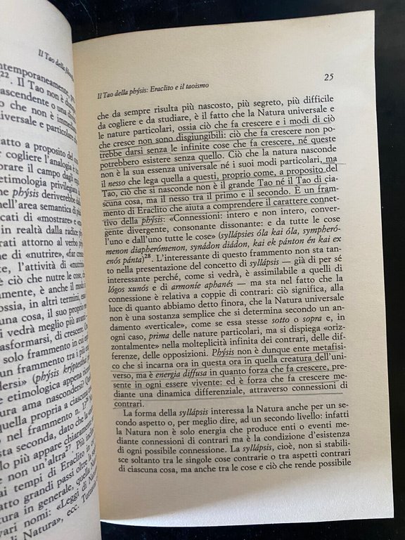 Il Tao della filosofia, Giangiorgio Pasqualotto, EST, 1997