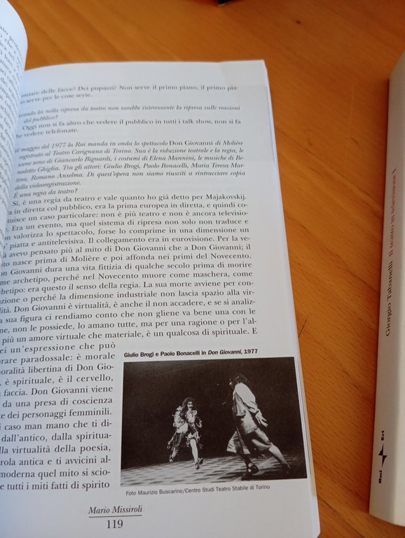 Il tatro in televisione, due volumi con cofanetto, Giorgio Tabanelli. …