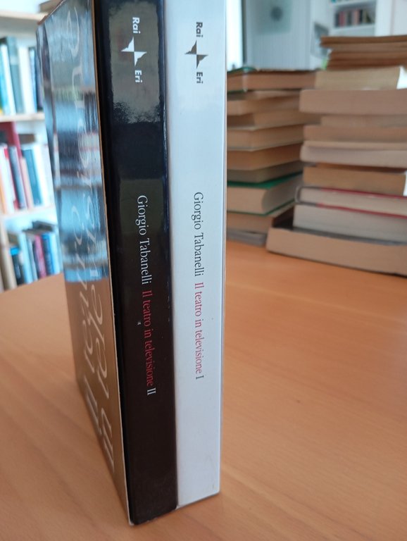 Il tatro in televisione, due volumi con cofanetto, Giorgio Tabanelli. …