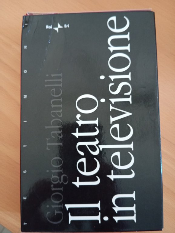 Il tatro in televisione, due volumi con cofanetto, Giorgio Tabanelli. …