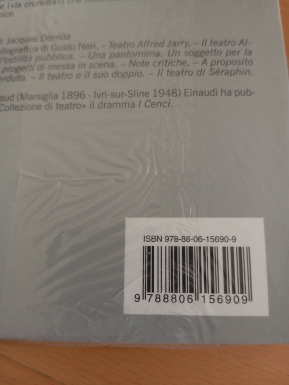Il teatro e il suo doppio, Antonin Artaud, Einaudi, 2000