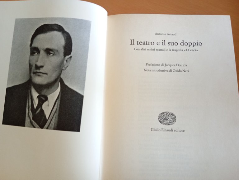 Il teatro e il suo doppio Antonin Artaud Einaudi prefazione …