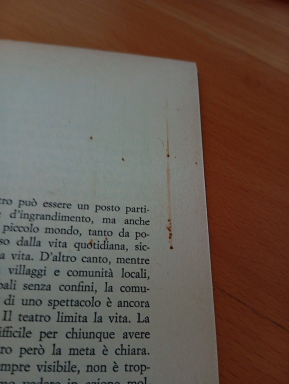 Il teatro e il suo spazio, Peter Brook, Feltrinelli, 1968