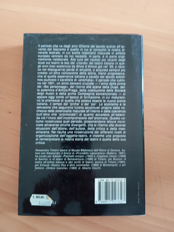 Il teatro italiano dal Naturalismo a Pirandello, A. Tinterri, Il … | Immagine Gallery 5