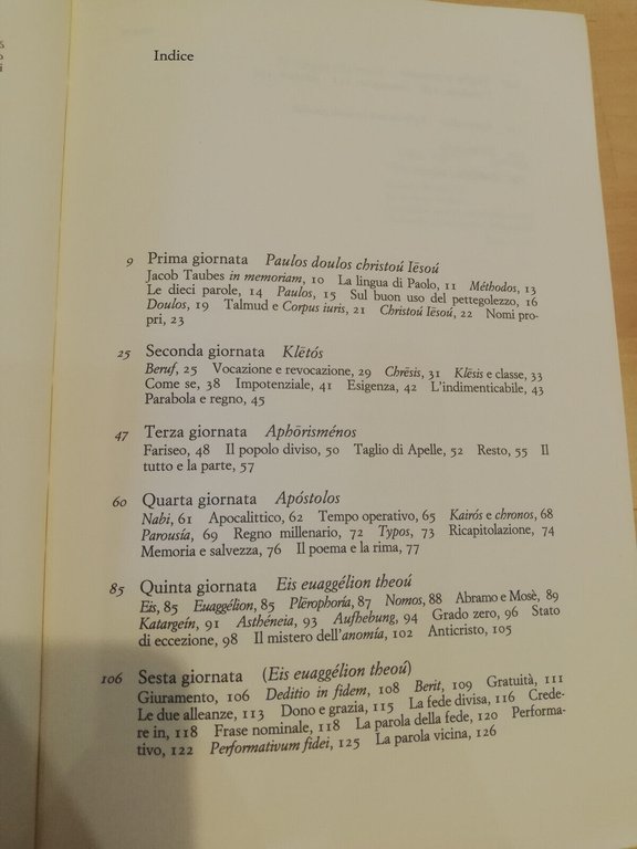 Il tempo che resta, Giorgio Agamben, Bollati Boringhieri, 2000