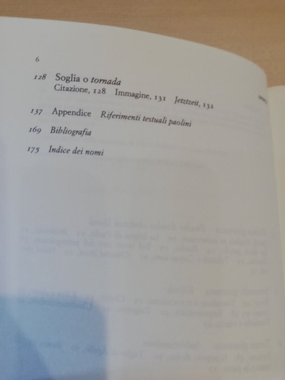 Il tempo che resta, Giorgio Agamben, Bollati Boringhieri, 2000