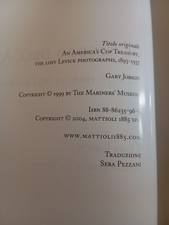 Il tesoro dell'America's Cup, foto perdure dell'archivio Levick 1893-1937, 2004 | Immagine Gallery 8