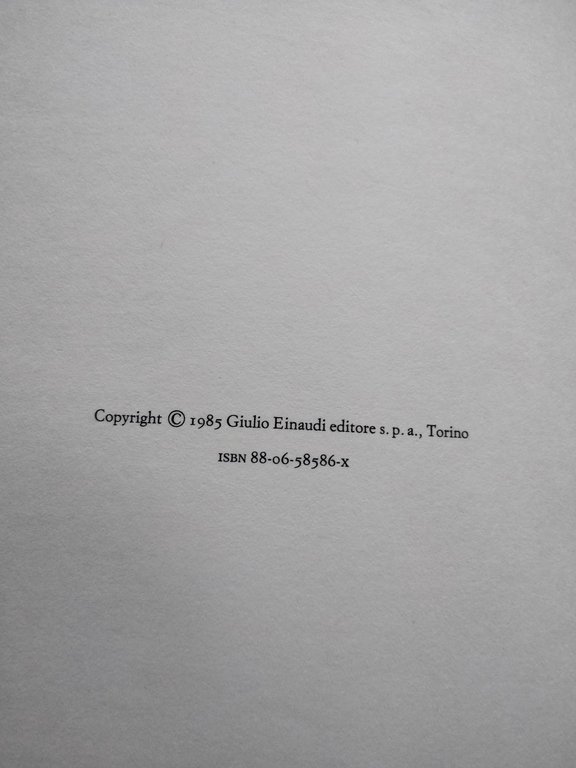 Il testimone secondario, Cesare Cases, Einaudi, 1985