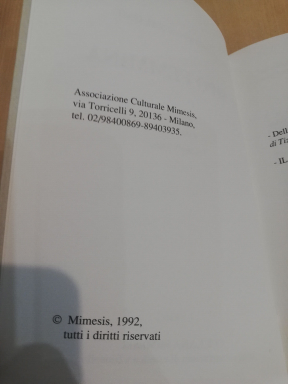 Il tipo femmina, Lou Andreas-Salomé, Mimesis, 1992, Fuori catalogo