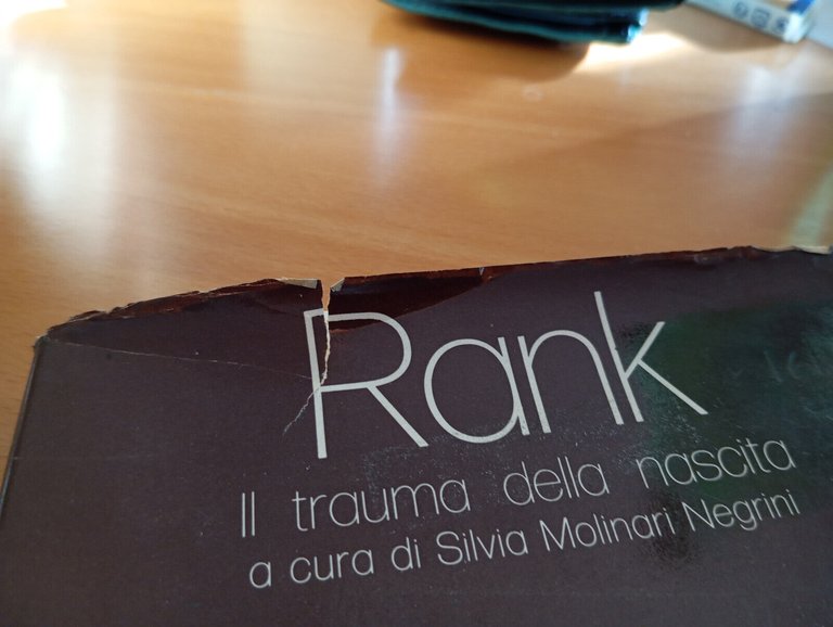 Il trauma della nascita, Otto Rank, Guaraldi, 1972