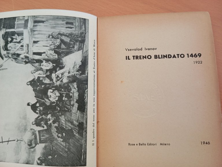 Il treno blindato 1469, Vsevolod Ivanov, Rosa e Ballo, 1946