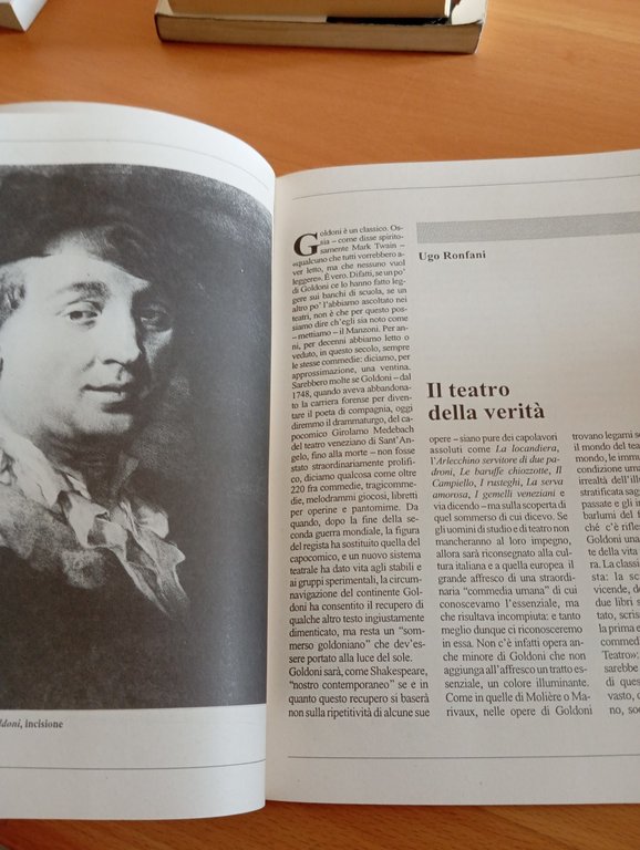 Il ventaglio Carlo Goldoni, Luigi Squarzina, Compagnia bicentenario Viviani 1993