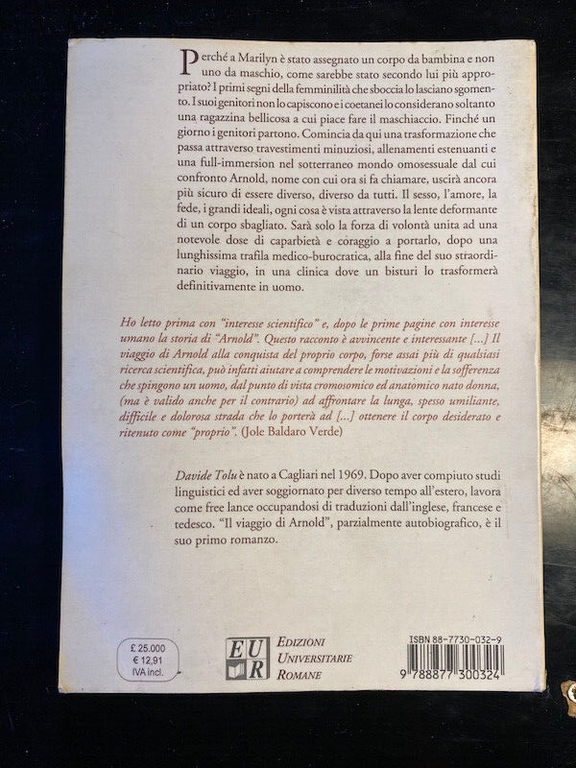 Il viaggio di Arnold, Davide Tolu, 2000, EUR | Immagine Gallery 5