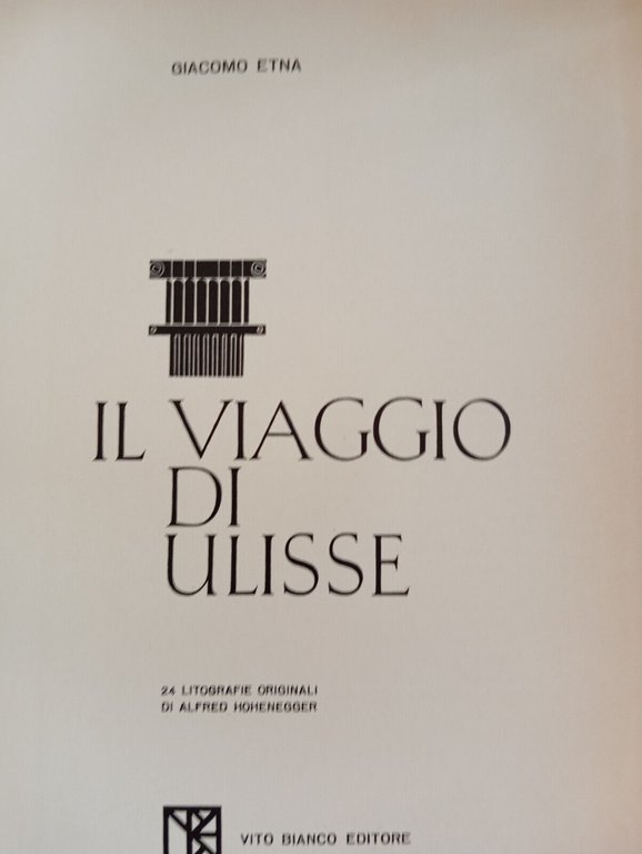 Il viaggio di Ulisse, Giacomo Etna, Vito Bianco, 1959