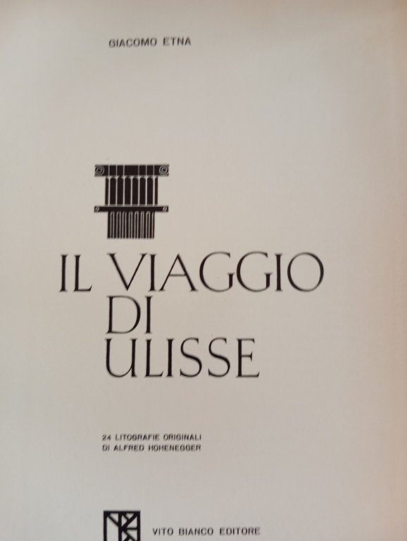 Il viaggio di Ulisse, Giacomo Etna, Vito Bianco, 1959 | Immagine Gallery 14