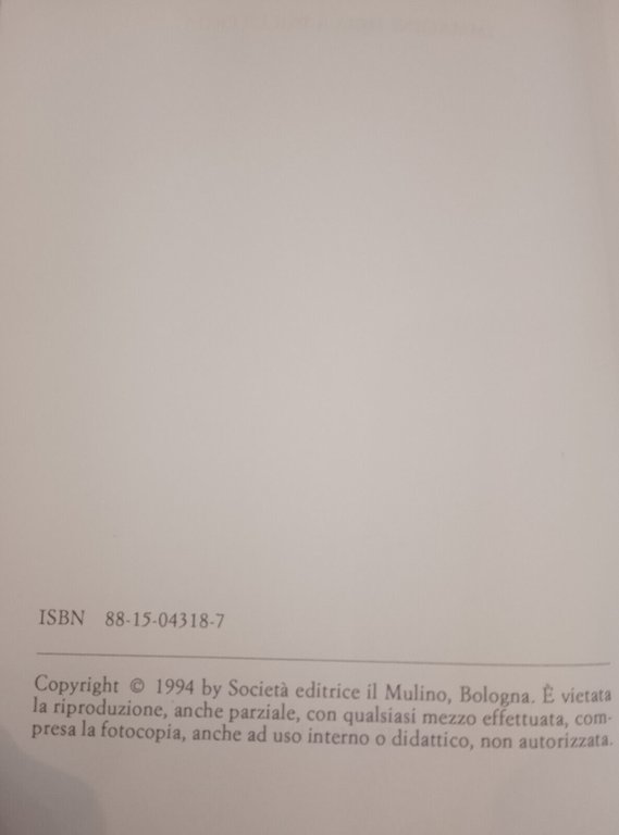 Immagini della psicologia, P. Legrenzi - R. Luccio, Il Mulino, …