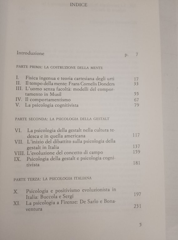 Immagini della psicologia, P. Legrenzi - R. Luccio, Il Mulino, …