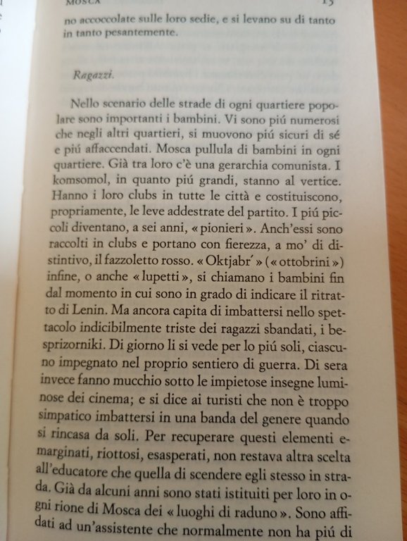 Immagini di città, Walter Benjamin, Einaudi, 1980