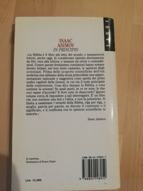 In principio. Il libro della Genesi interpretato, Isaac Asimov, 1994, …