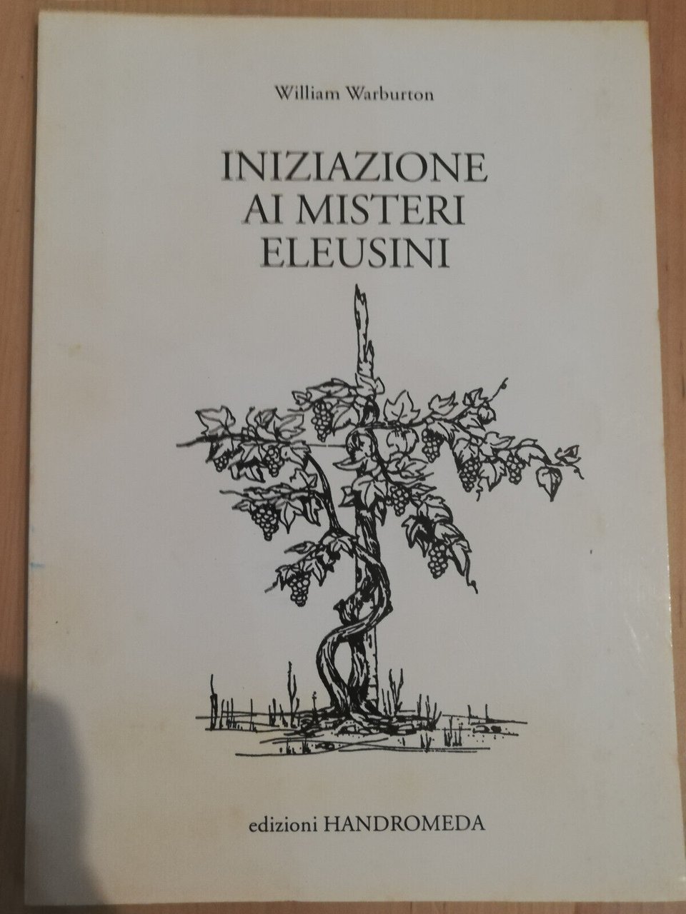 Iniziazione ai misteri eleusini, William Warburton, Handromeda ristampa ed. 1820