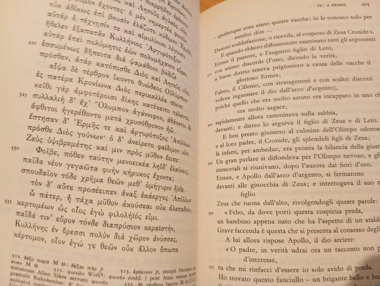 Inni omerici, a cura di Filippo Cassola, Testo a fronte, …