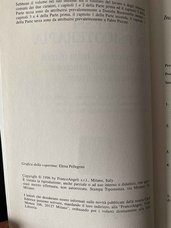 Insuccessi in psicoterapia, Piccini - Bavestrello, Franco Angeli, 1996