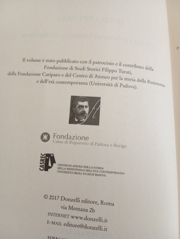 Intellettuali. Cultura e politica tra fascismo e antifascismo, A. Ventura, …
