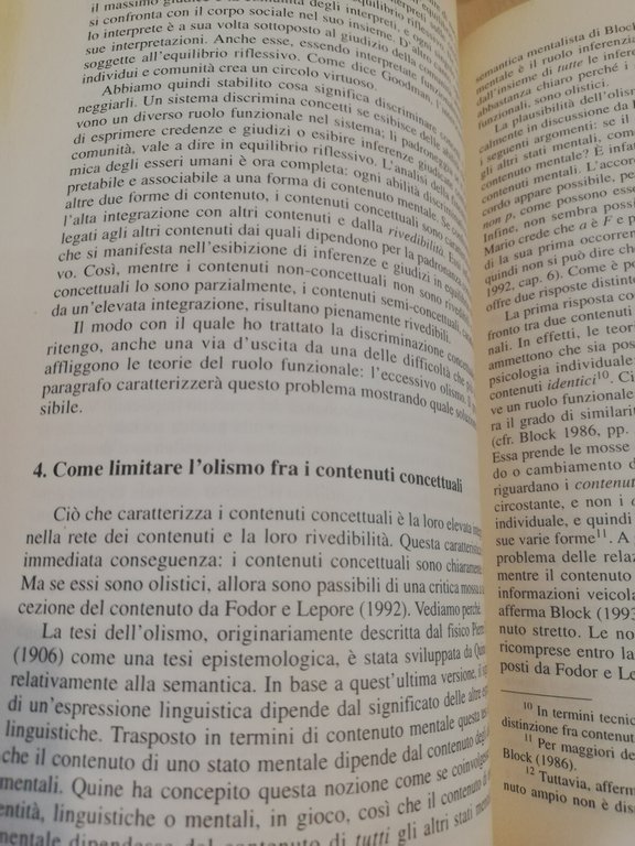 Intenzionalità, contenuto e comportamento, Simone Gozzano, Armando, 1997